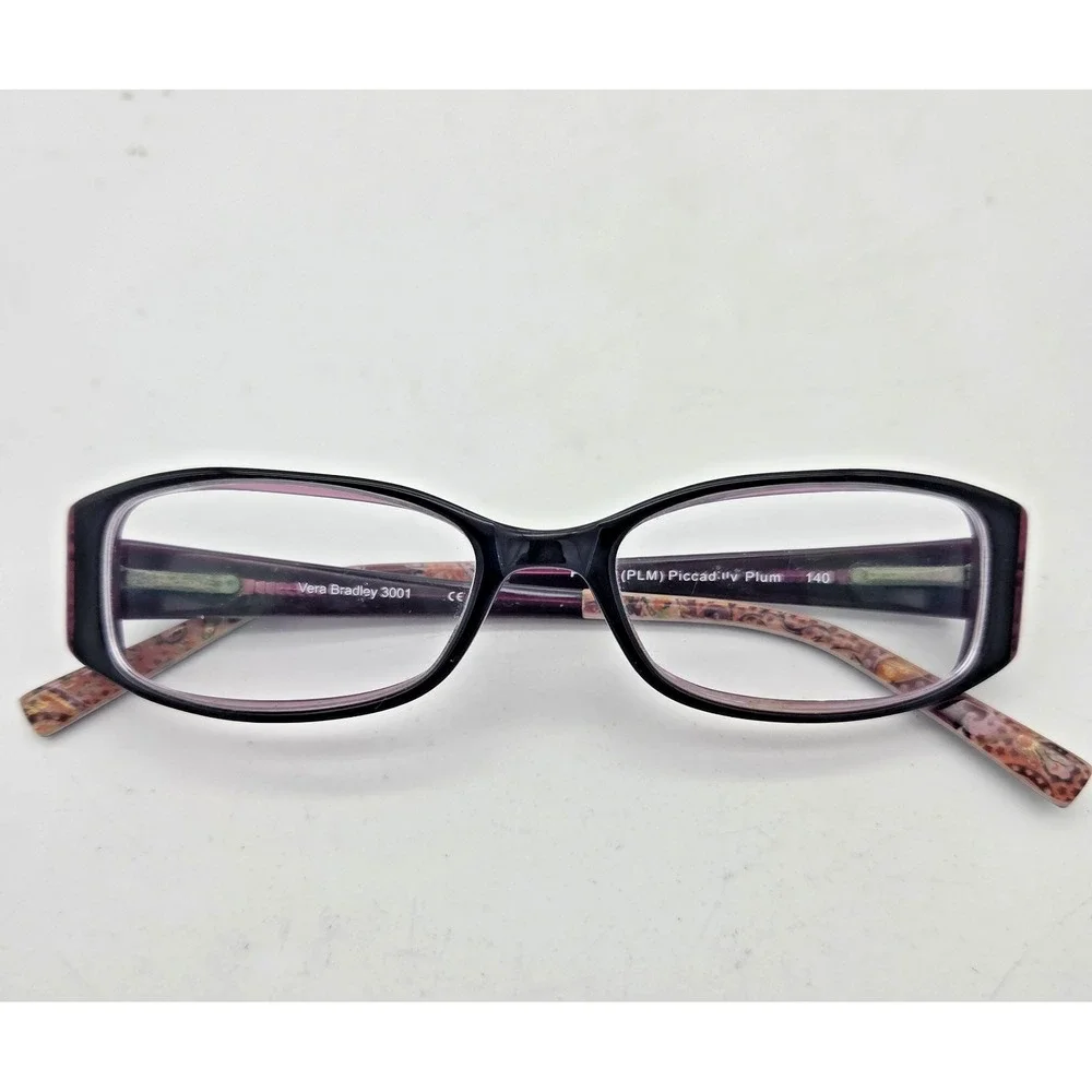 Vera Bradley Piccadilly Plum Eyeglass Frames 3001 Purple PLM
